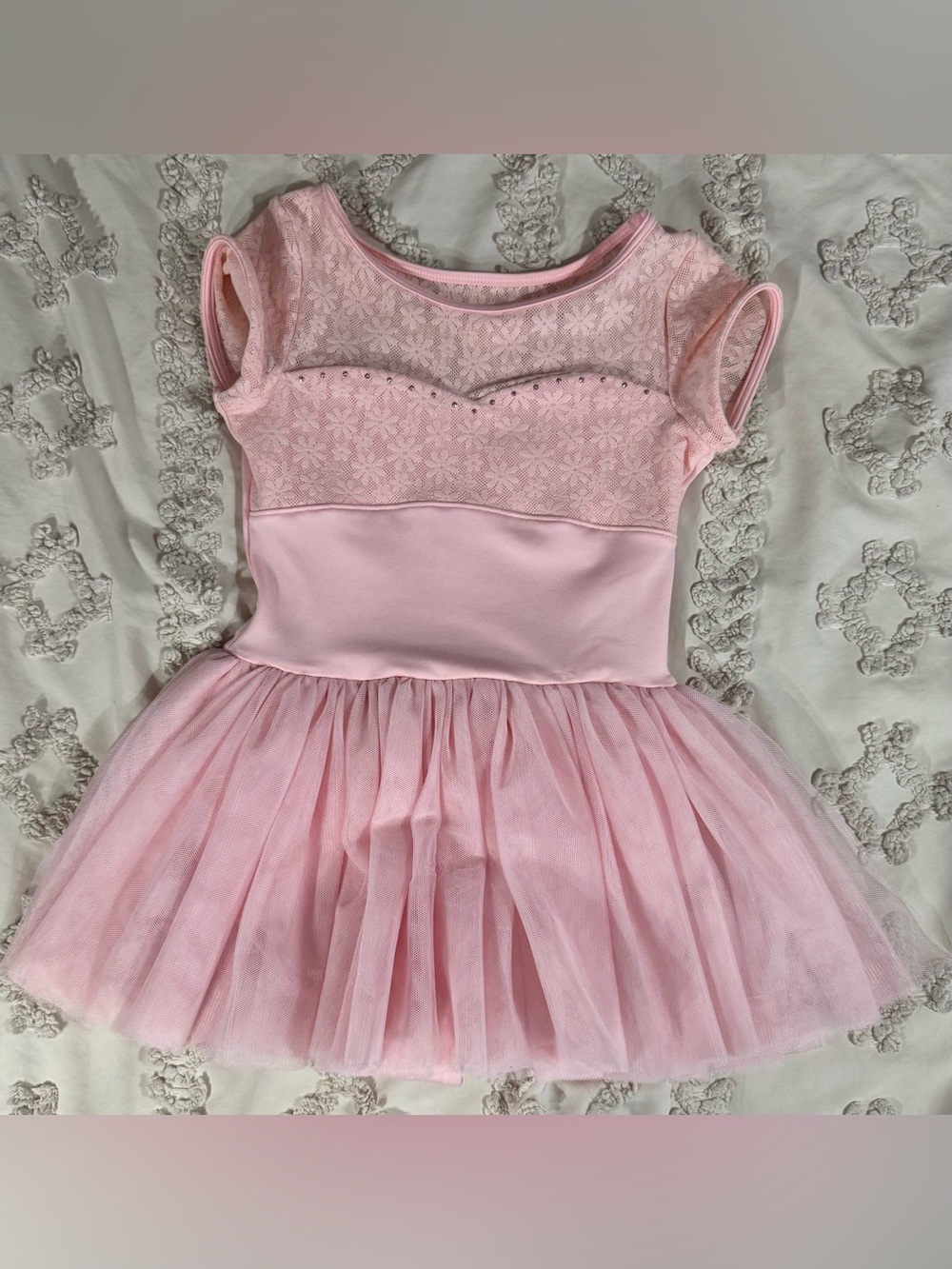 Mirella Pink Tulle Ballet Dress for Kids